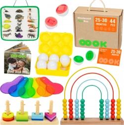 Montessori Edukačný Box pre deti od 25-30 mesiacov