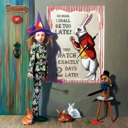 Puzzle brloh králikov 1023 dielikov