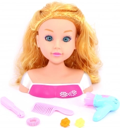 Česacia hlava s príslušenstvom 22 cm