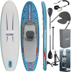 Nafukovací paddleboard HYDRO-FORCE OCEANA 2v1 so sedadlom 305 × 84 × 15 cm