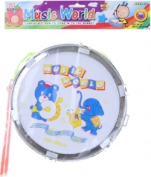 Plastový bubienok so zvieratkami pre deti