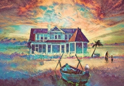 Puzzle ANATOLIAN Palmový ostrovček 500 dielikov