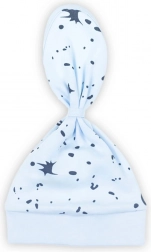 Dojčenská bavlnená čiapočka-šatka Nicol Max