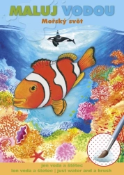 Maľuj vodou – morský svet