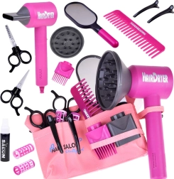 Kadernícka sada pre malé stylistky s doplnkami