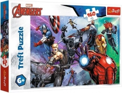 Puzzle 160 dielikov MARVEL Avengers – vždy pripravení hrdinovia