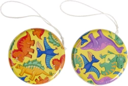 Kovové jojo s motívom dinosaurov