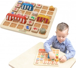 masterkidz kódovacia logická hra nájdi cestu k syru