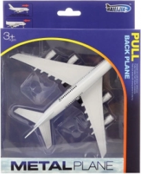 Kovové lietadlo na batérie so spätným chodom