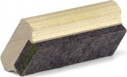 Jeujura mazacia huba s drevenou rukoväťou