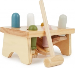 Bieco drevené búchadlo s kladivkom