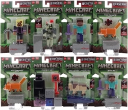 minecraft akčná figúrka 8 cm s dielikom portálu