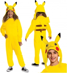Detský kostým POKEMON Pikachu kigurumi 127–136 cm (7–8 rokov)