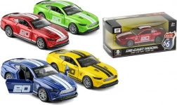 Športové kovové autíčko s otváracími dverami