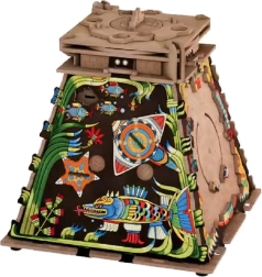 Drevený hlavolam Pyramída Slnka