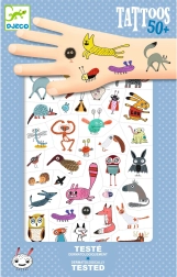 Dočasné tetovania roztomilé príšerky DJECO