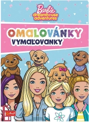 Omaľovánky Barbie 20 × 27,3 cm, 24 strán