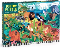 Mudpuppy puzzle Zvieratá sveta 100 dielikov