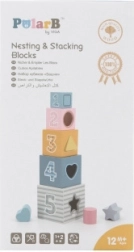 PolarB Veža z kociek s triedením tvarov