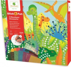 Stick & Fun - Mozaika svet dinosaurov