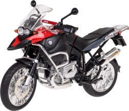 Motocykel bmw r 1200 gs model 1:9 rastar – Červená