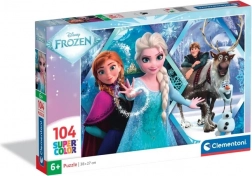 Clementoni puzzle 104 dielikov – Disney Frozen