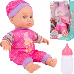 Bábika bábätko s fľaštičkou na kŕmenie