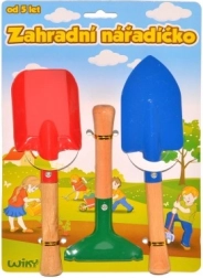 Detské kovové záhradné náradie 3 ks