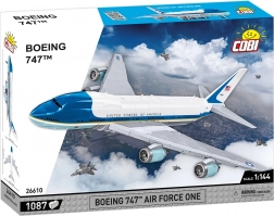 Stavebnica COBI BOEING 747 Air Force One, 1:144, 1087 dielikov