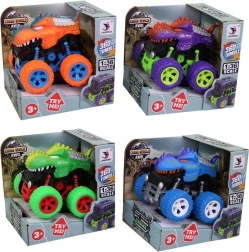 Auto s veľkými kolesami dinosaurus vo 4 farbách