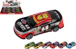 Závodné autíčko na spätné natiahnutie 10 cm