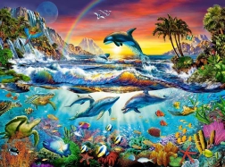 Puzzle 3000 dielikov Paradise Cove