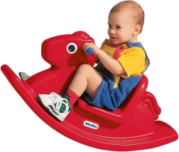 Červený hojdačkový koník Little Tikes