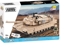 Stavebnica tanku M1A2 Abrams 1:35 – 1025 dielikov