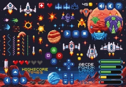 Puzzle so samolepkami Interdruk 250 dielikov