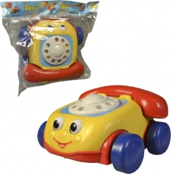 Ťahací telefón so šnúrkou 18 cm