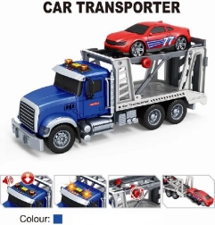 autíčko s odťahovým prívesom 1:14 s ťažným pohonom a svetlom