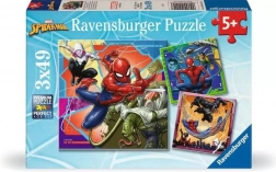 Puzzle 3x49 dielikov SPIDERMAN