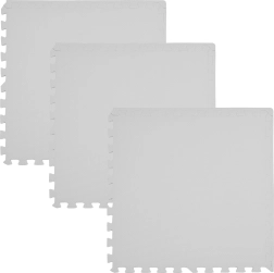 Penová podlahová puzzle podložka Humbi 180 × 60 cm sivá – 3 ks