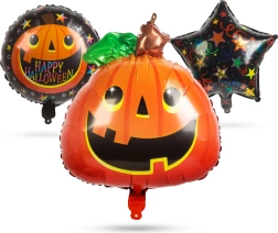 Súprava halloweenskych fóliových balónov – 5 kusov