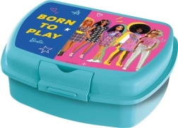 Desiatový box Barbie tyrkysový