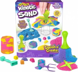 Kinetic Sand Squish N Create – stláčanie a tvorenie