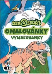 Omaľovánky A5 dinosauri