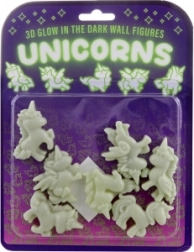 Svietiace jednorožce v tme