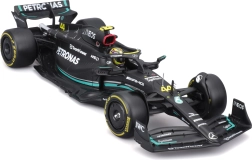 bburago stavebnica modelu mercedes-amg f1 w14 e 1:24 lewis hamilton #44