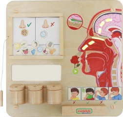 MASTERKIDZ vzdelávacia tabuľa – zmysel čuchu Montessori