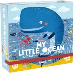 Vreckové puzzle Modrá kamarátka