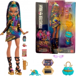 Monster High Nefera De Nile bábika 28 cm s doplnkami