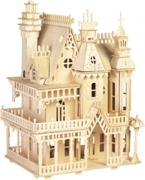 Woodcraft drevené 3D puzzle – vila