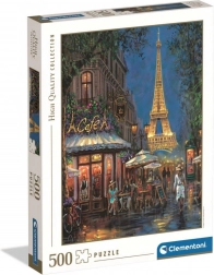 Puzzle Clementoni Night at the Eiffel Café 500 dielikov